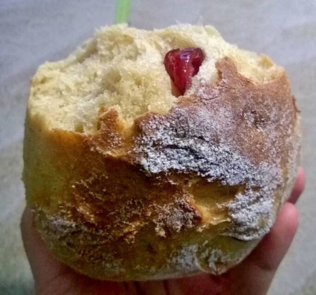 蔓越莓全麦黑糖面包