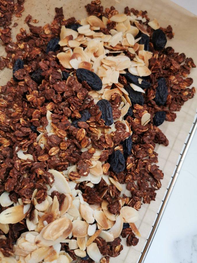 健身零食|打发蛋白版无油Granola麦片