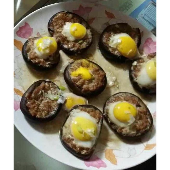 香菇肉末蒸鹌鹑蛋