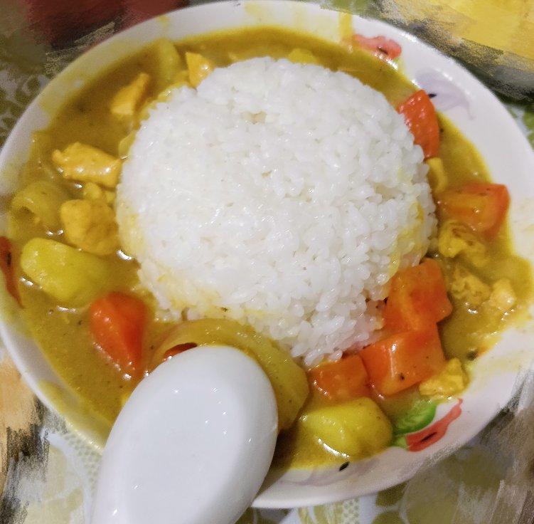 咖喱鸡饭