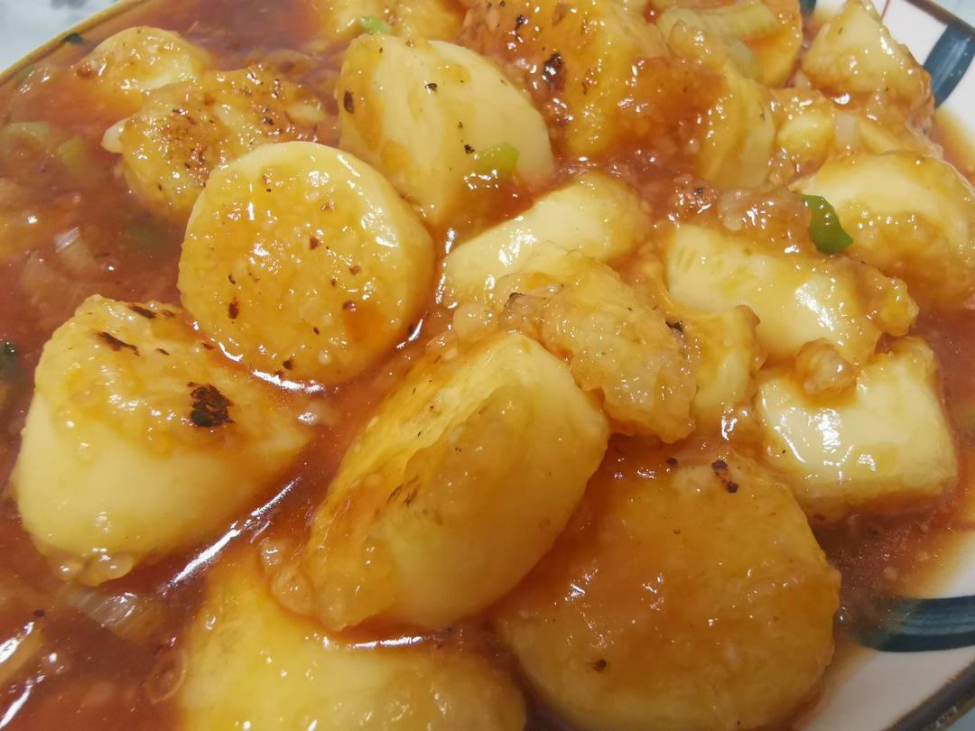 超嫩巨下饭的茄汁日本豆腐，好吃到舔盘