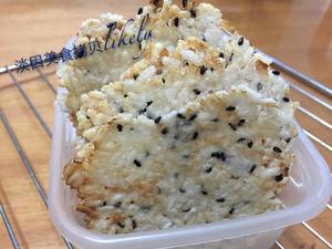 芝香脆米饼—可以当饼吃的米饭的做法 步骤6