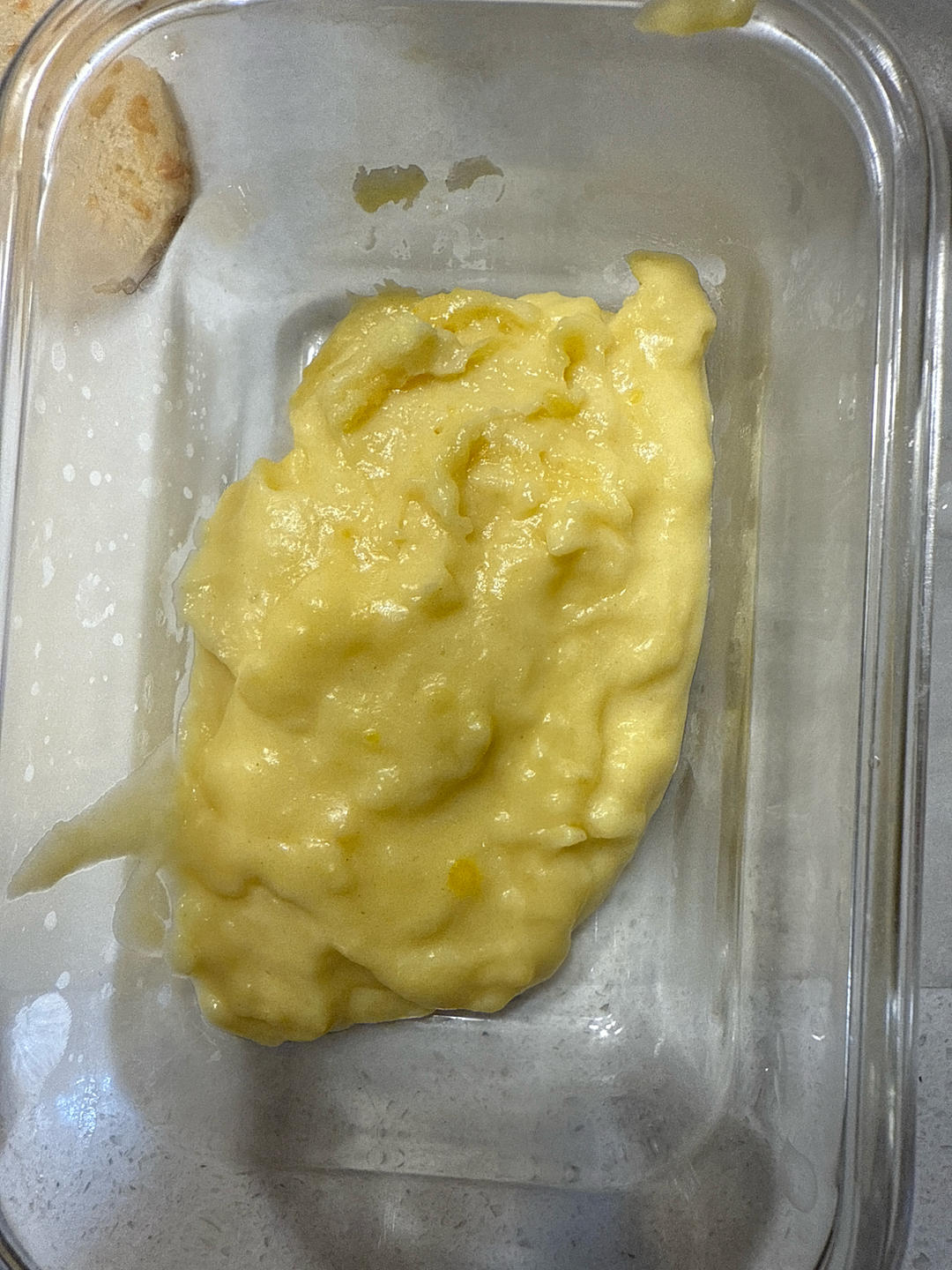 用双皮奶剩下蛋黄做の卡仕达酱