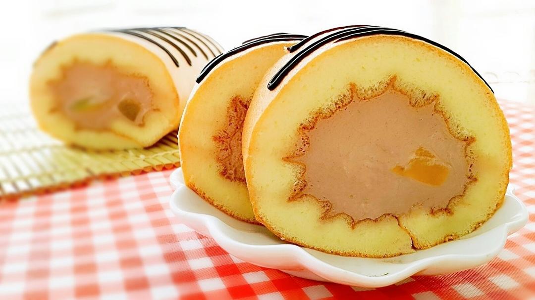原味蛋糕卷