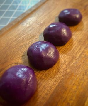 芝心紫薯青团的做法 步骤13