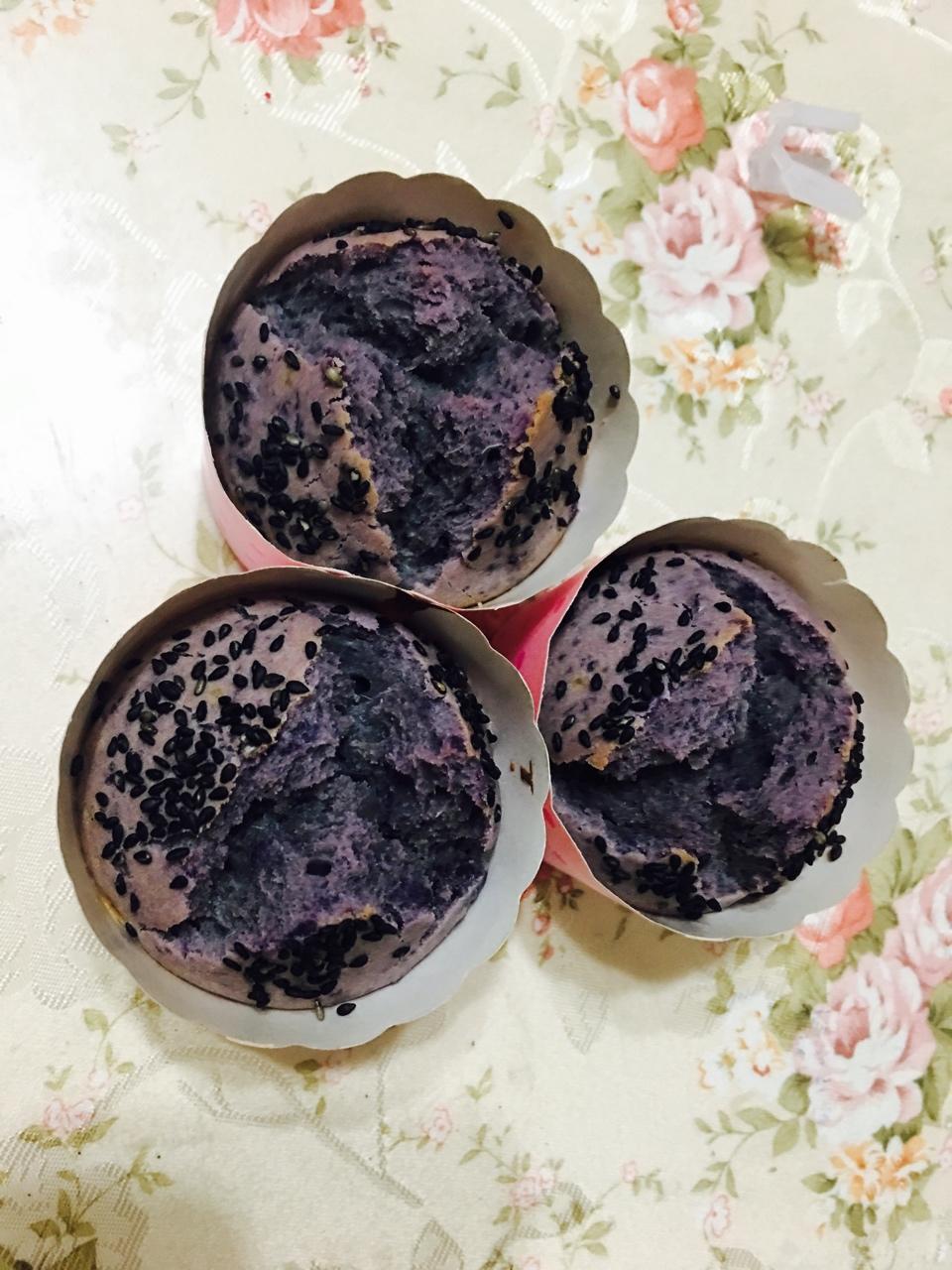 紫薯马芬（无油低脂健康）