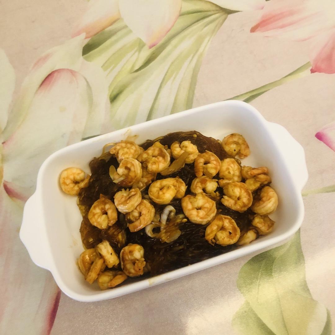 虾仁粉丝煲