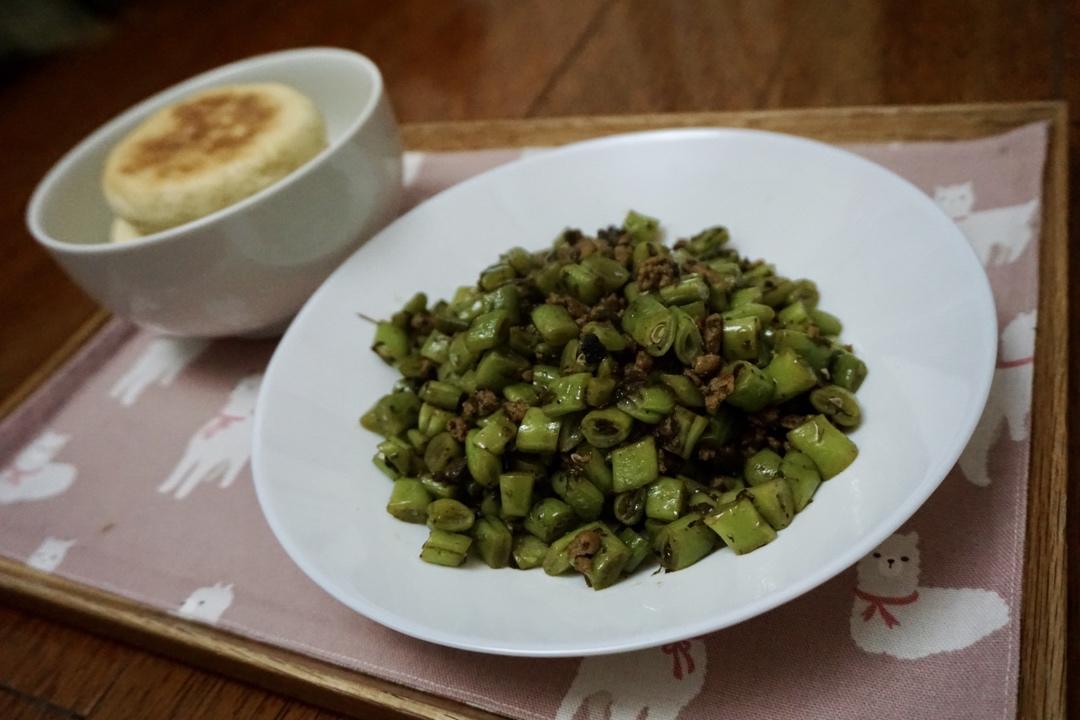 橄榄菜炒四季豆