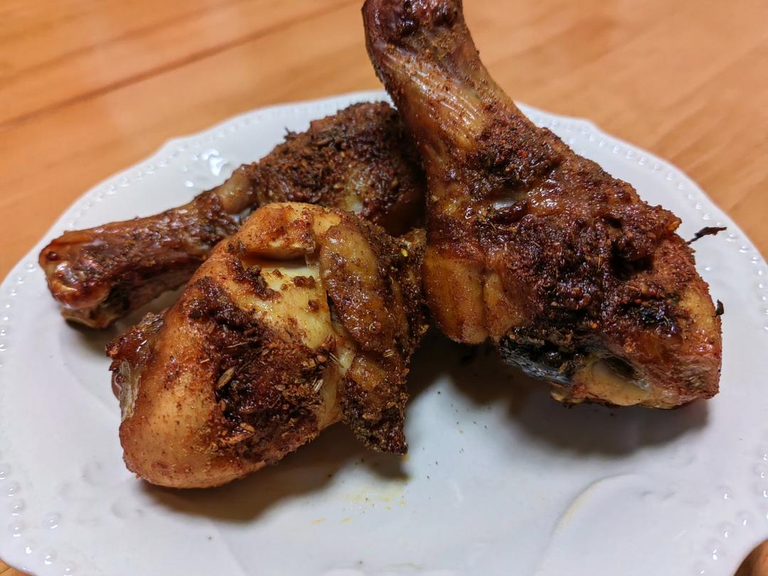 比烧烤店好吃一百倍的烤鸡琵琶腿