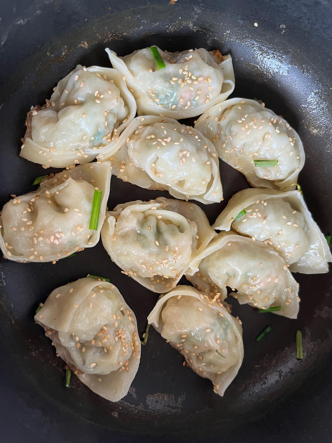 水煎上海大馄饨