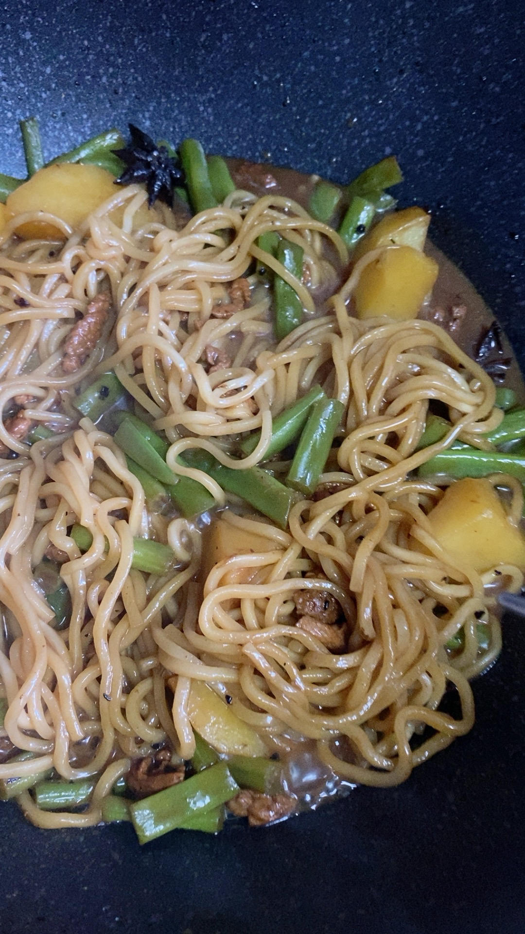 排骨豆角焖面【4月北鼎电磁炉食谱】