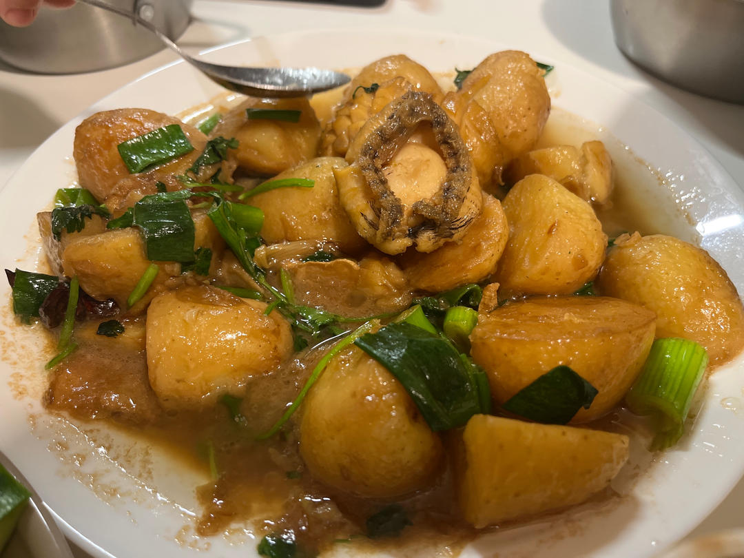 小鲍鱼炖土豆