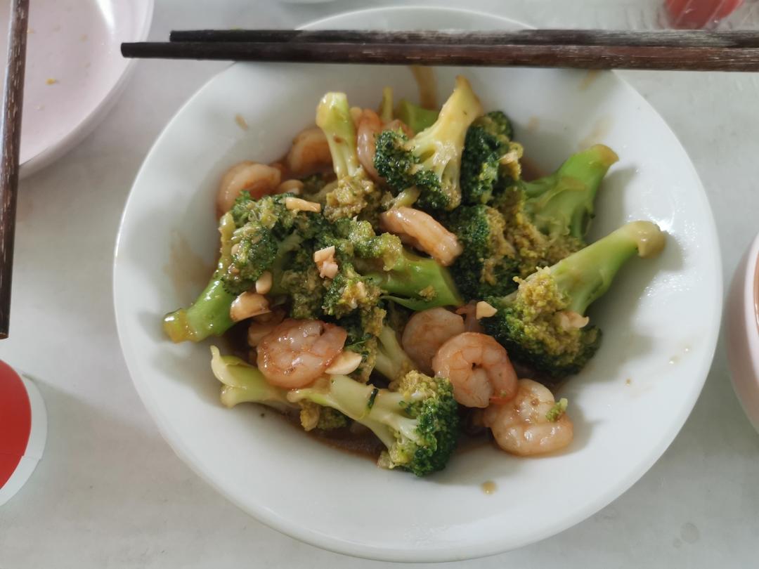 西蓝花虾仁