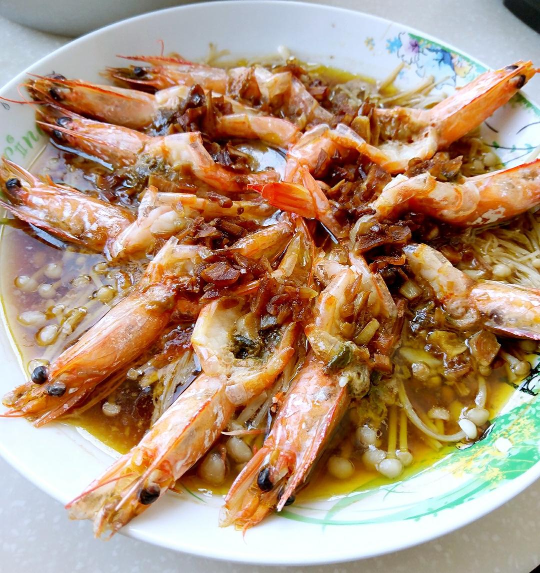 蒜蓉粉丝蒸虾