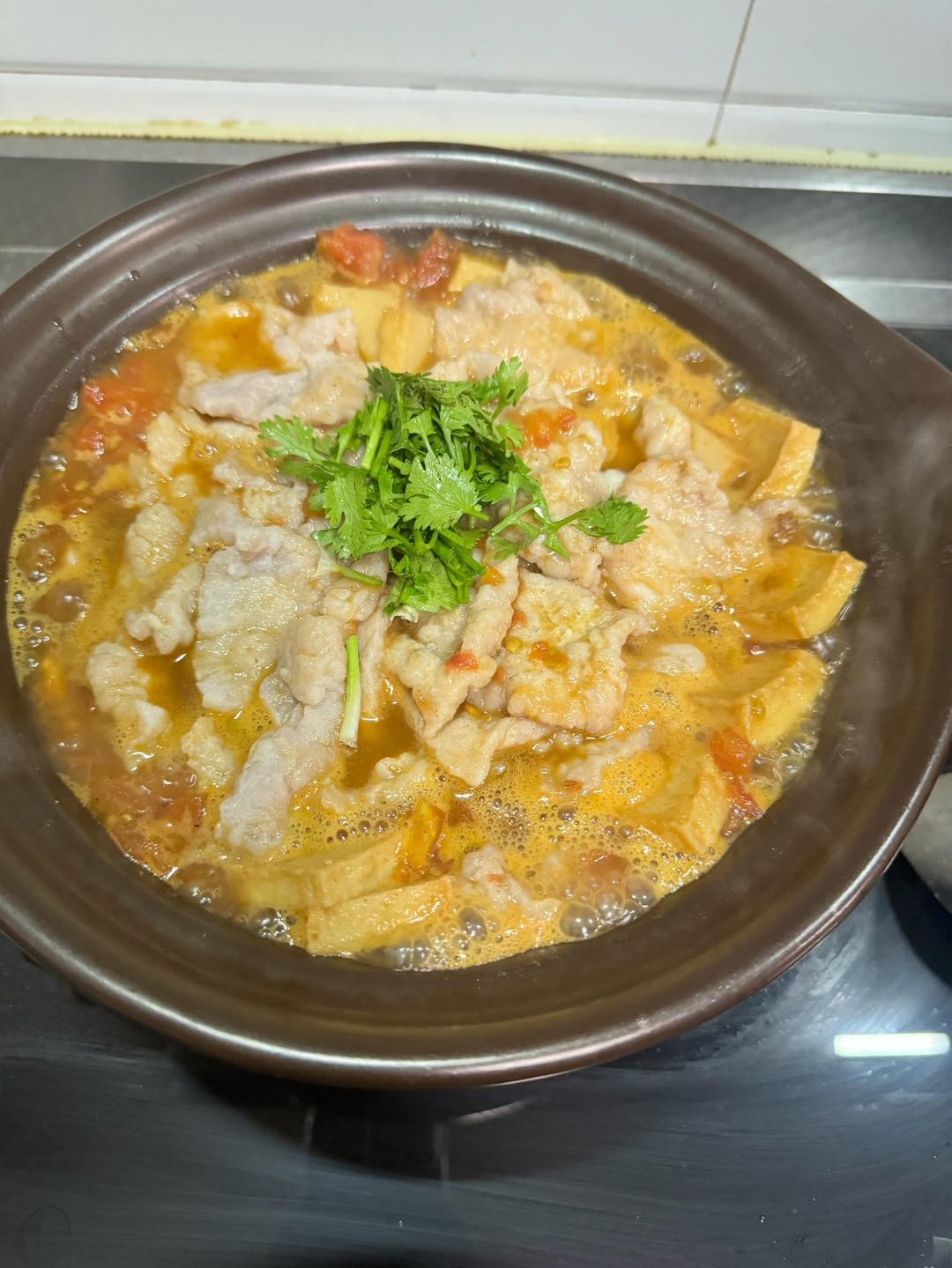 番茄滑肉的做法