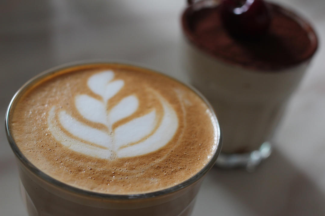 咖啡拉花记录（郁金香）含视频