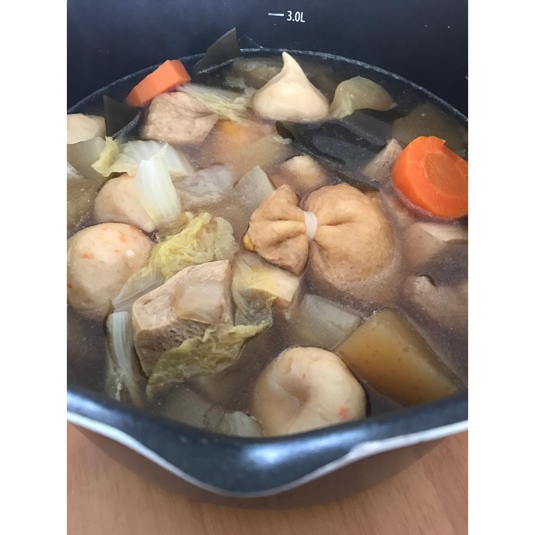 自制关东煮