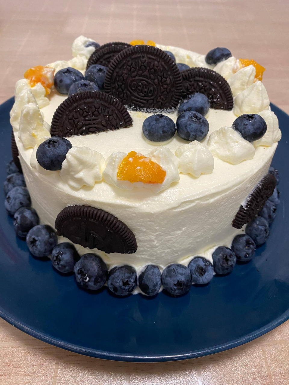 简单又好看6寸生日蛋糕