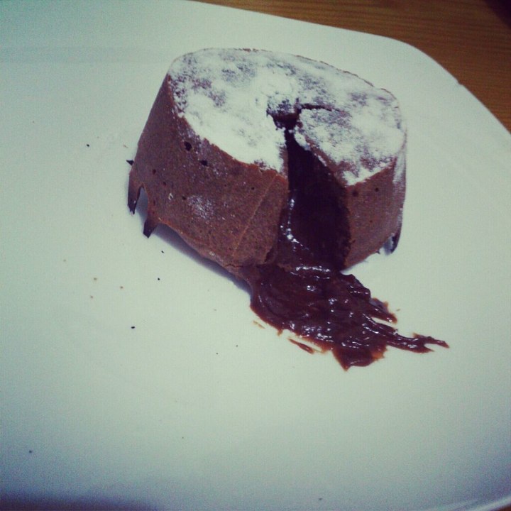 Molten Chocolate Cake--熔岩巧克力蛋糕