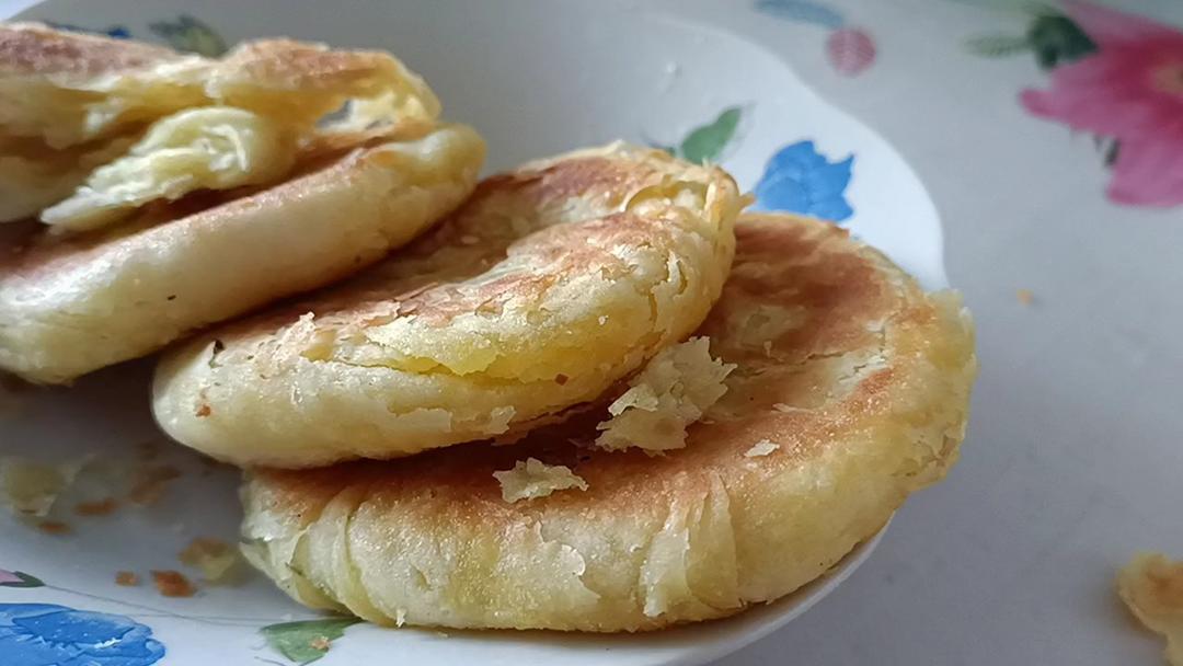 比面包汉堡🍔还好吃的“东北油盐烧饼”🥑