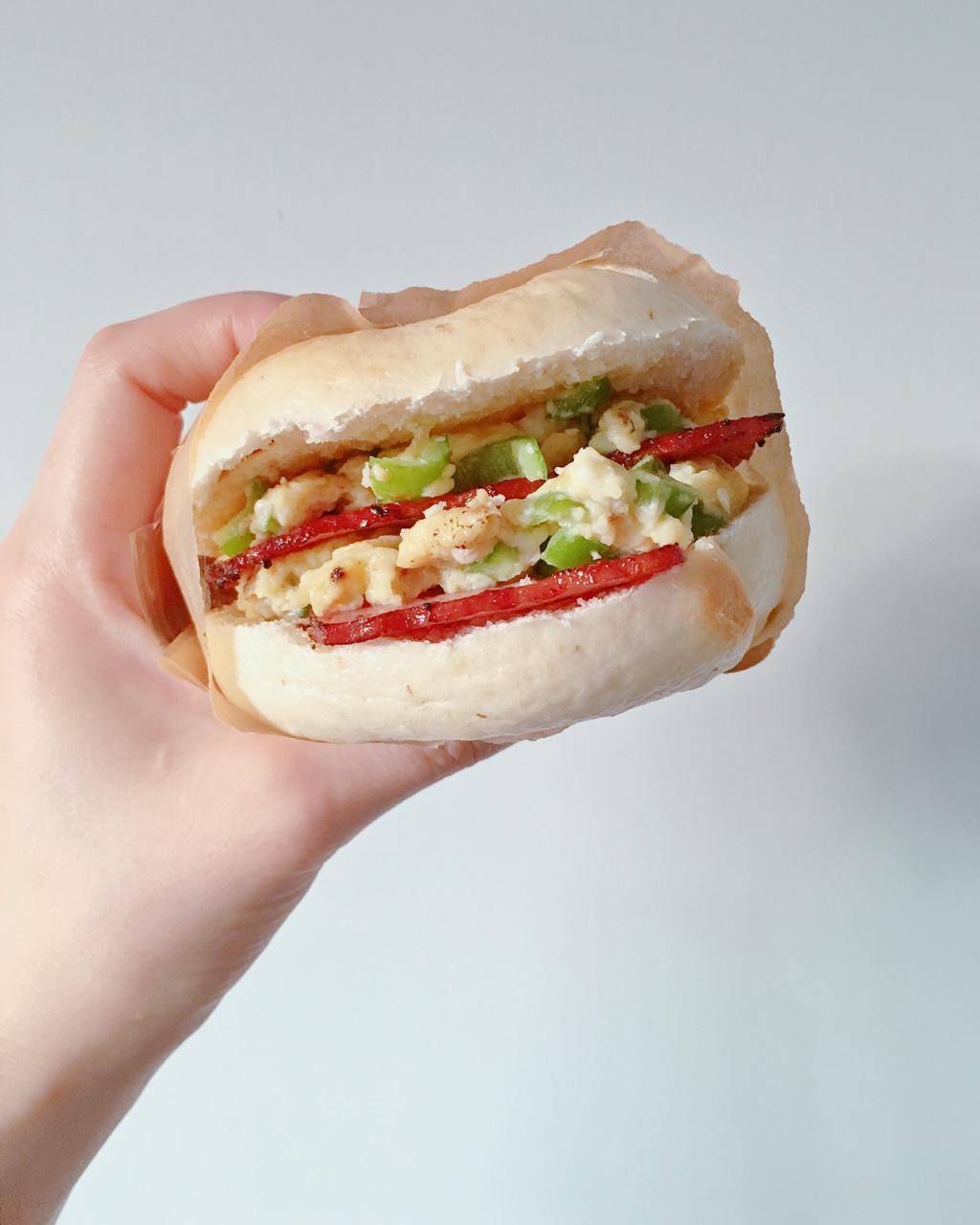 Q彈全麥貝果