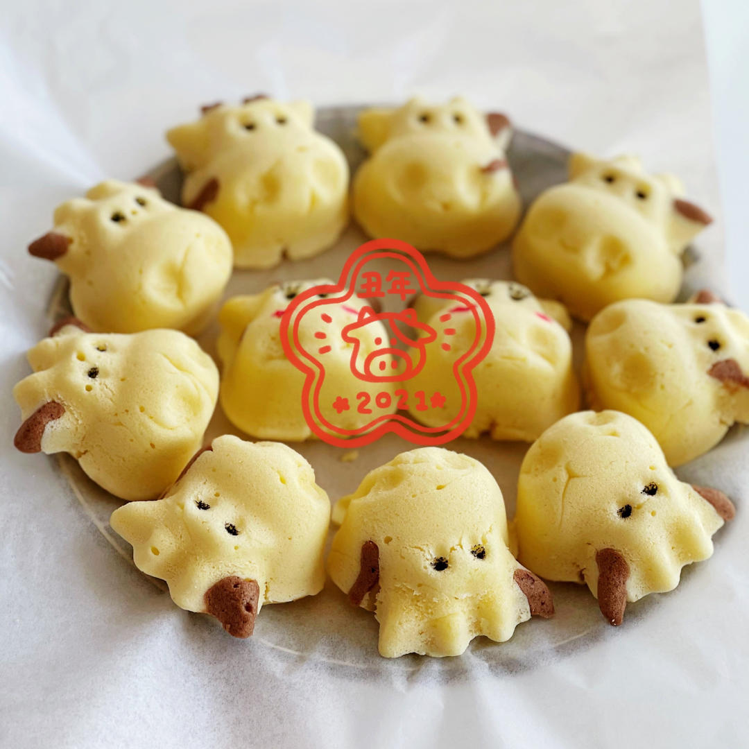 小牛玛德琳蛋糕