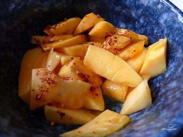 凉拌木瓜的做法