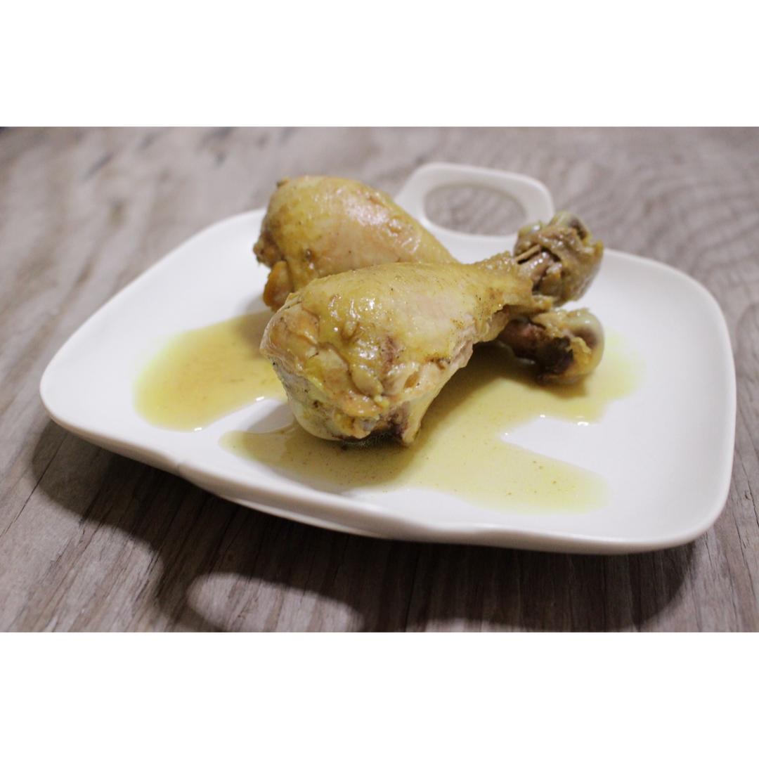 虞_美人做的咖喱鸡腿