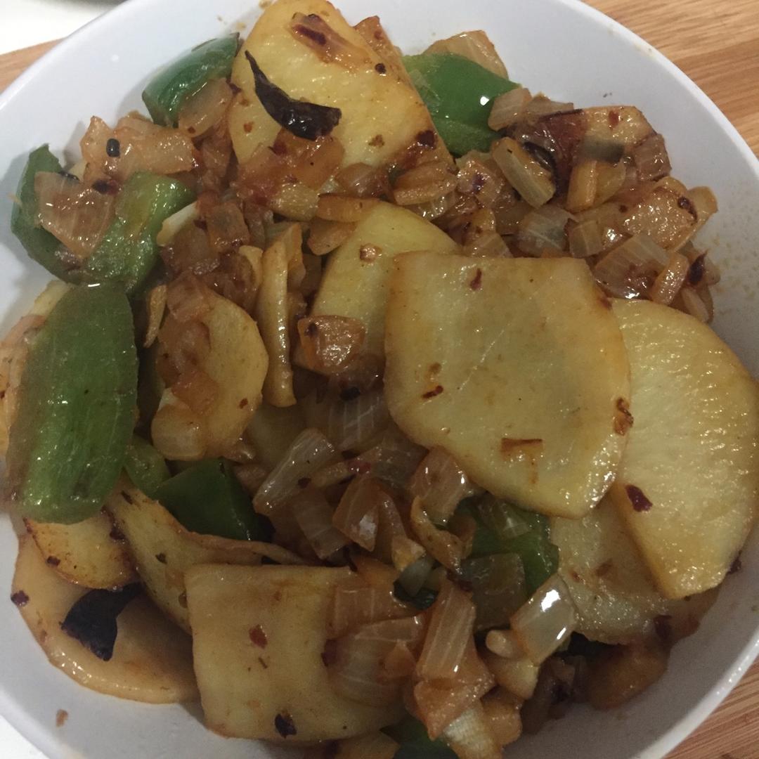 孜然洋葱土豆片