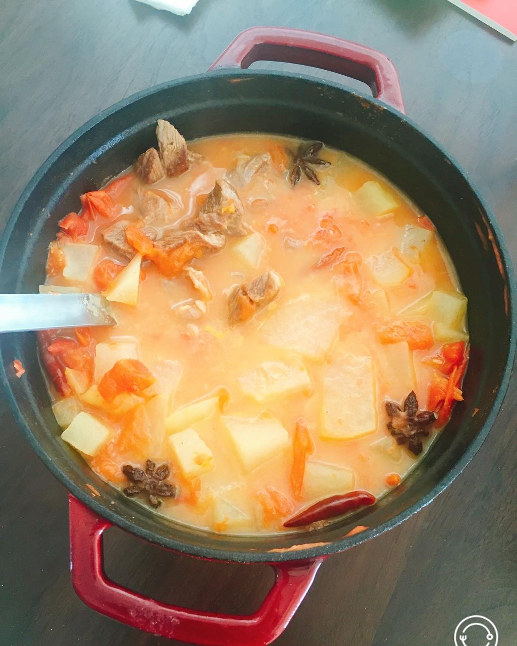 西红柿牛腩