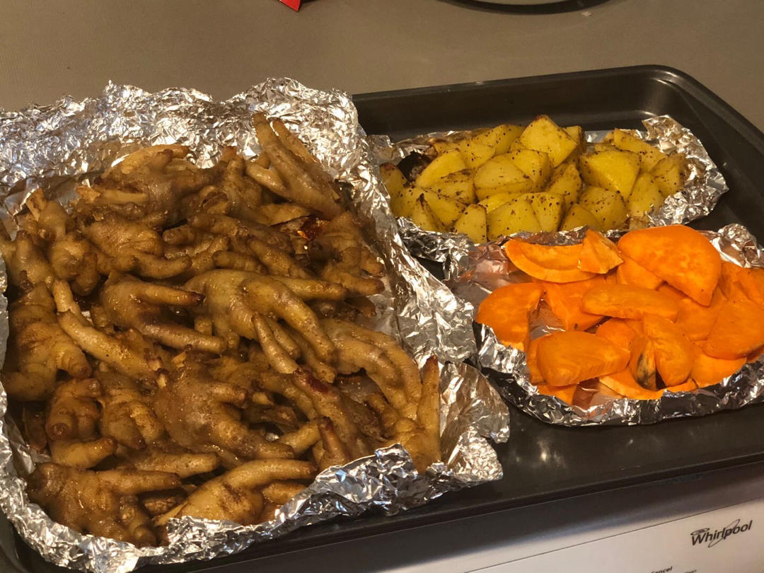 烧烤鸡爪（烤箱版）