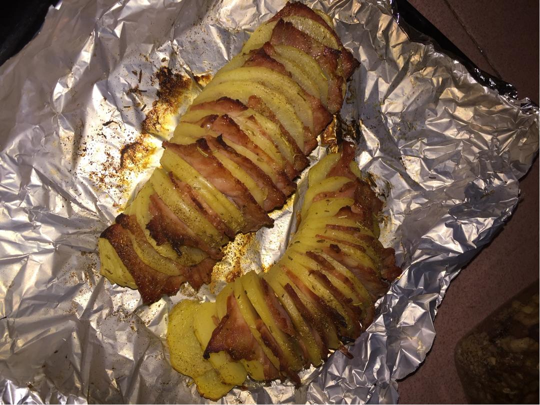 培根风琴烤土豆