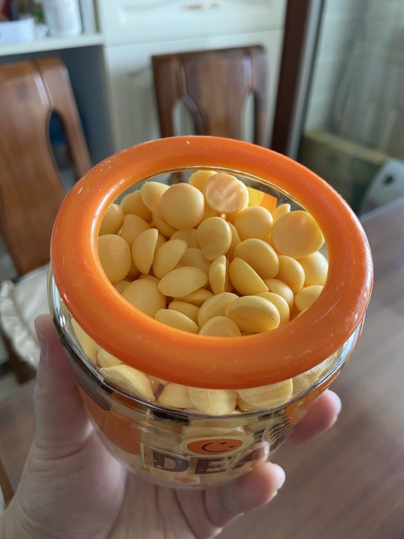 入口即化的无添加蛋黄溶豆