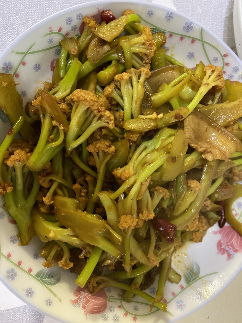 干锅菜花