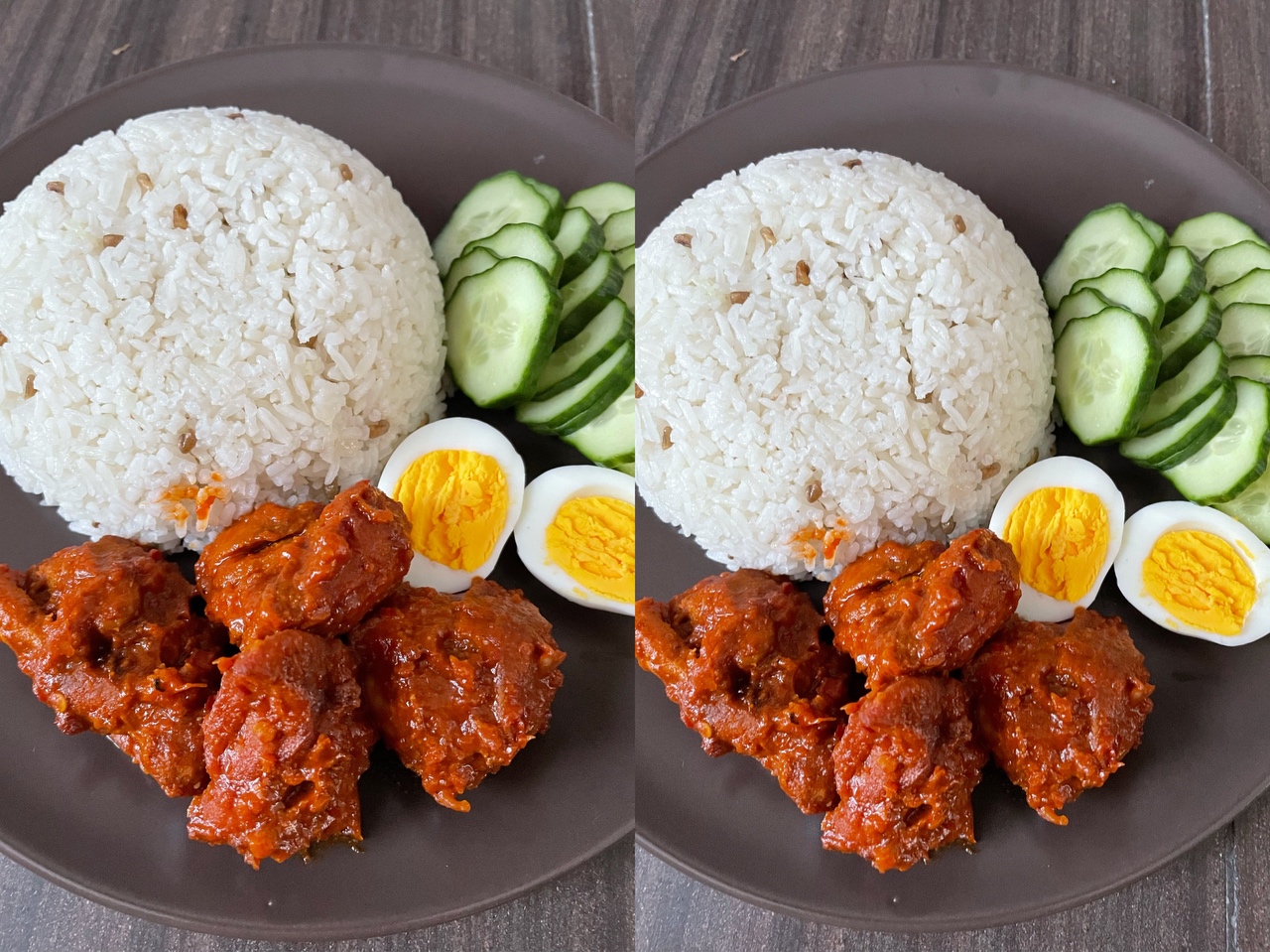 马来红辣鸡椰浆饭 nasi lemak ayam masak merah的做法 步骤8