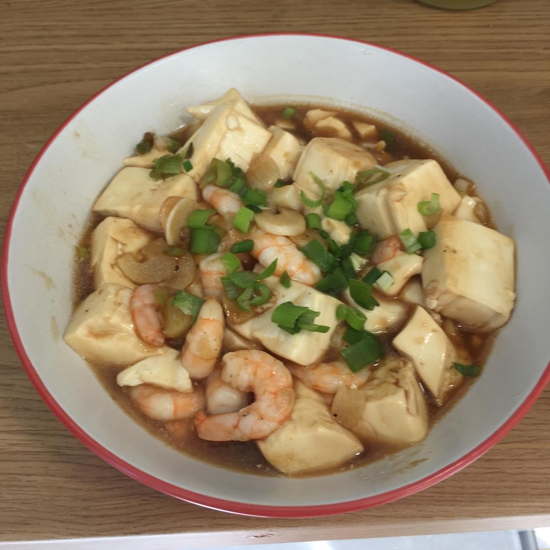 虾仁豆腐