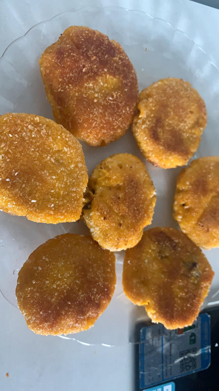 南瓜豆沙饼😘（原创）