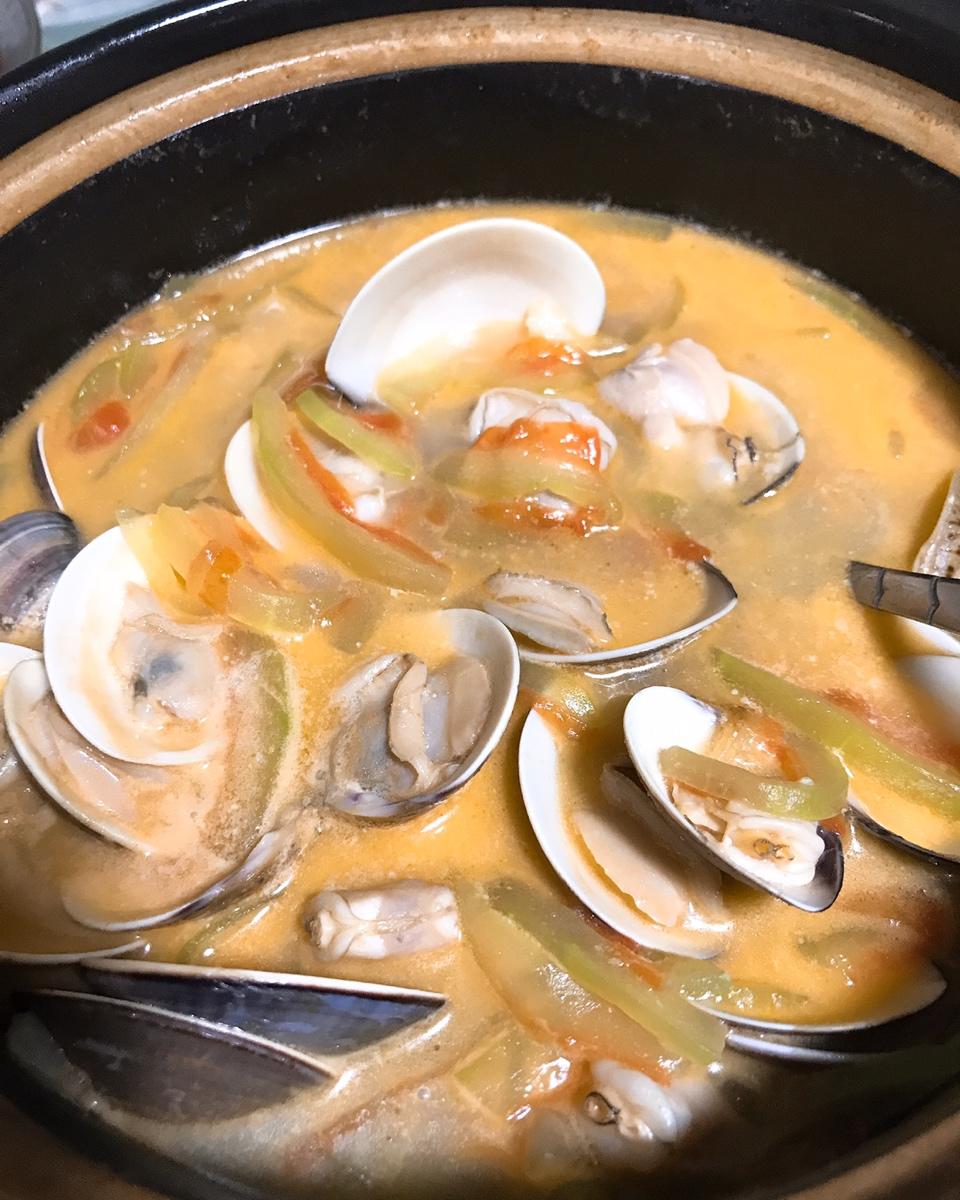 小可爱sss做的海白西瓜煲