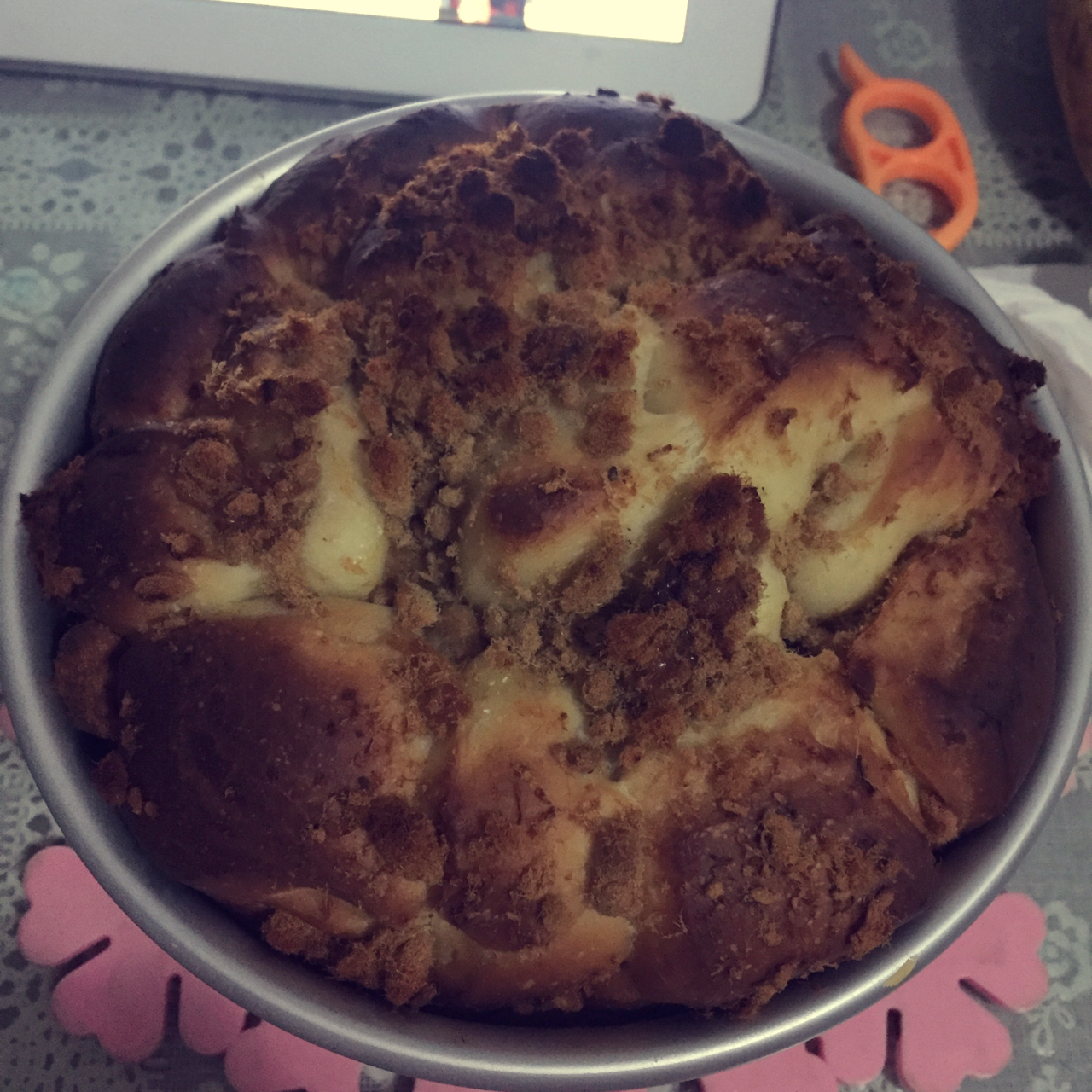 肉松手撕面包—超软会爆浆的面包哟