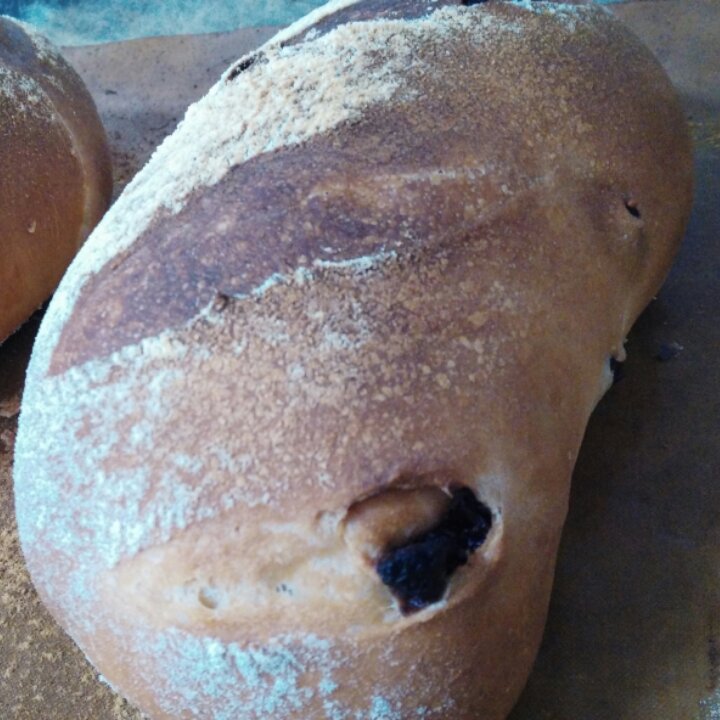 全麦蔓越莓软式欧包（免揉）