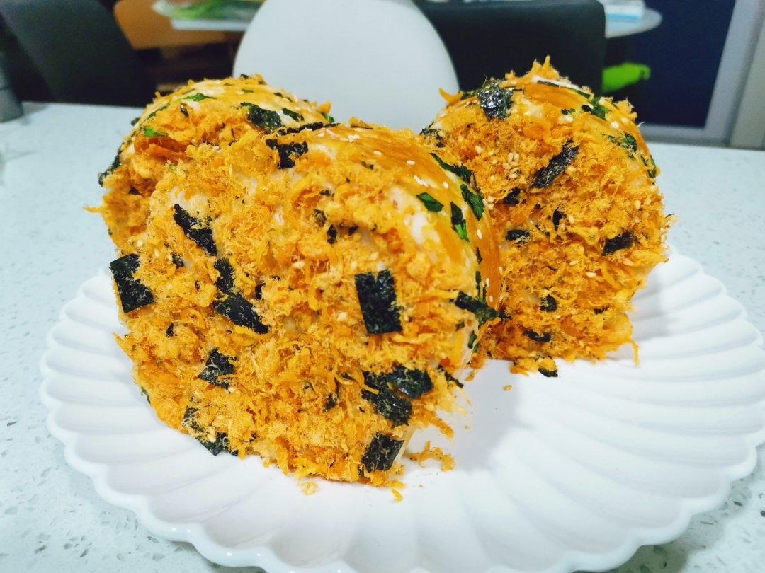 回忆的味道---肉松面包卷