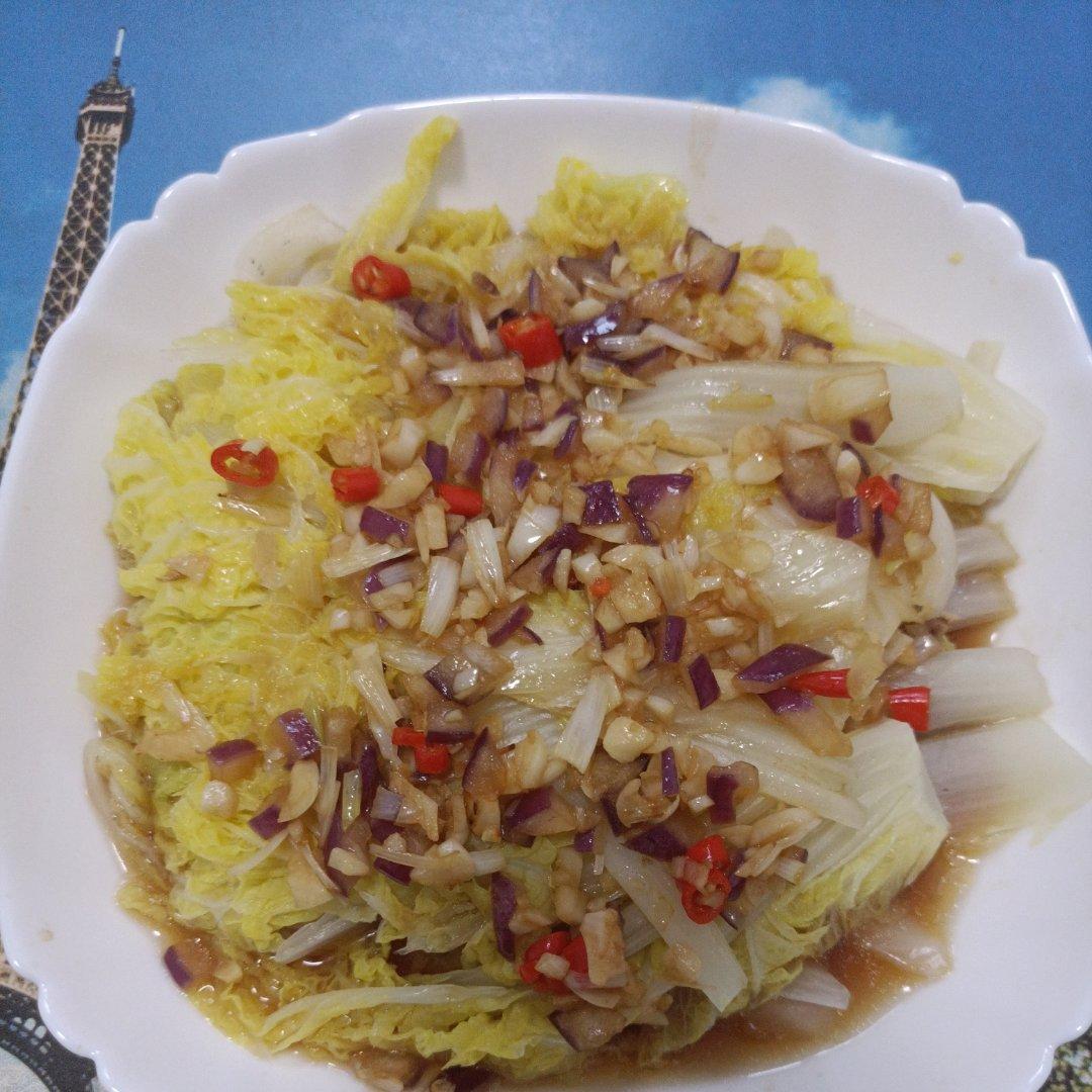 低脂又美味，蒜蓉蚝油娃娃菜，做法超级简单