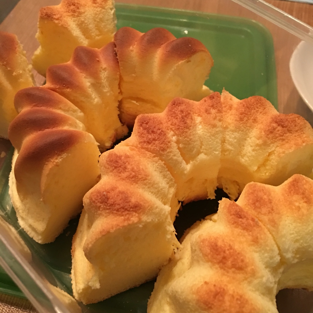 最好吃的戚风——奶油奶酪戚风