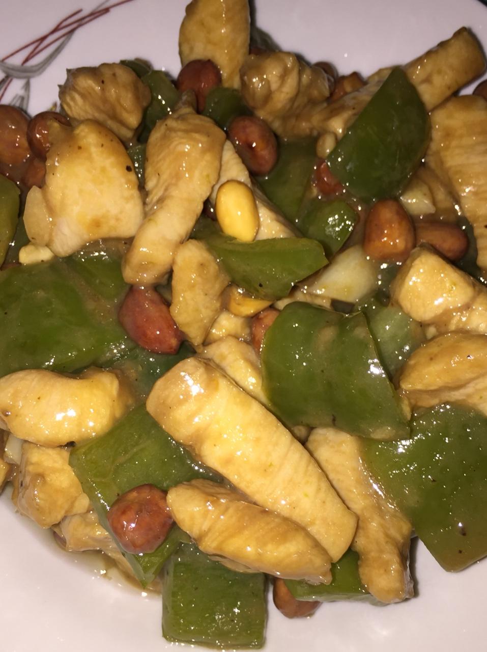 5分钟速食--青椒炒鸡脯