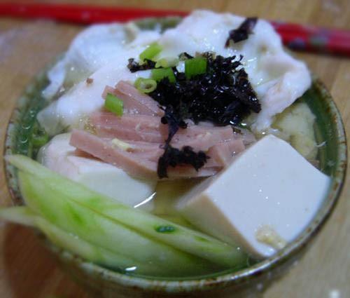 水豆腐汤的做法