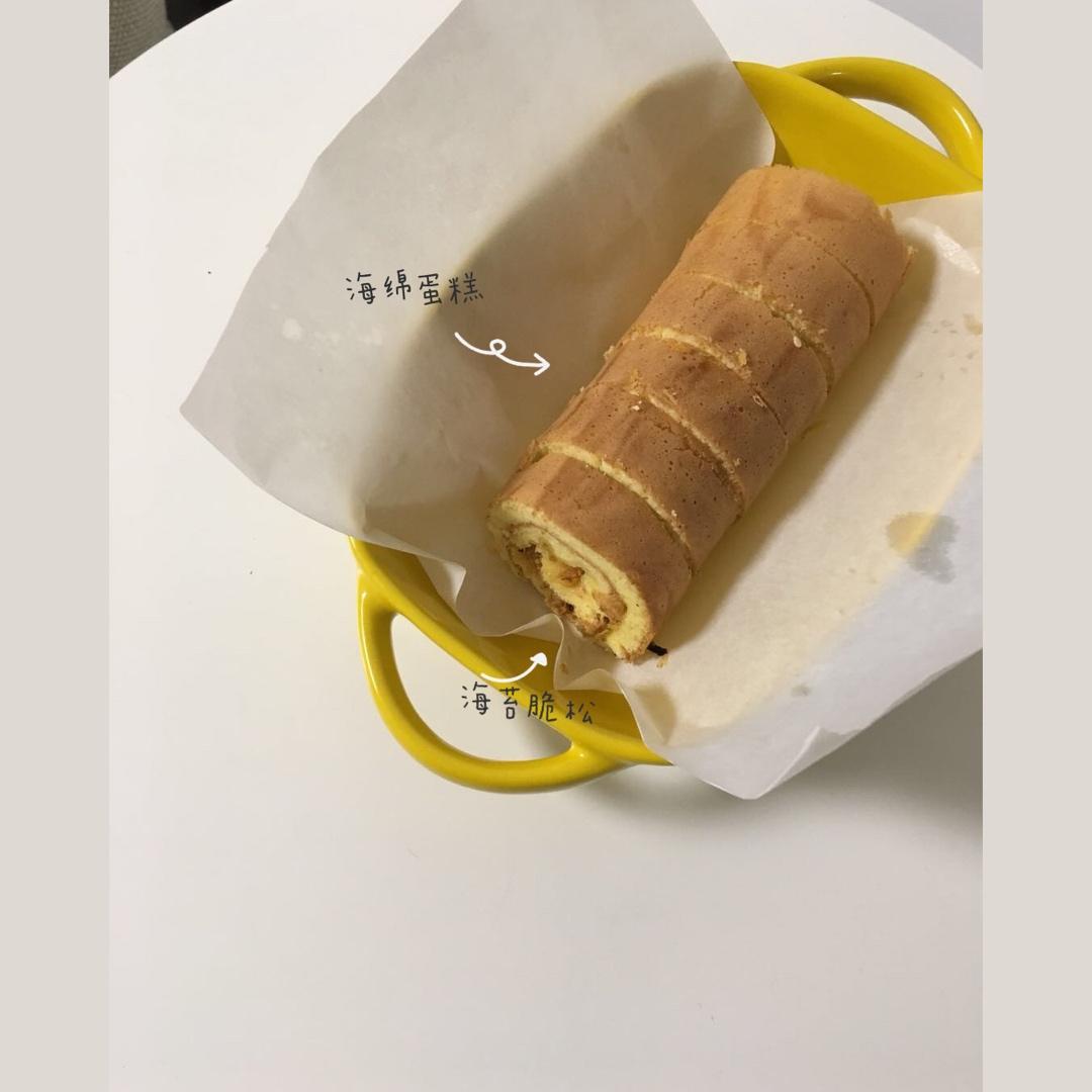 福田淳子的无油全蛋海绵蛋糕卷（白巧克力甘纳许）