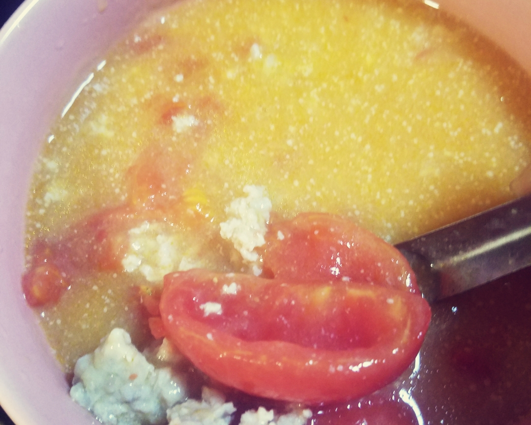 番茄肉沫汤的做法