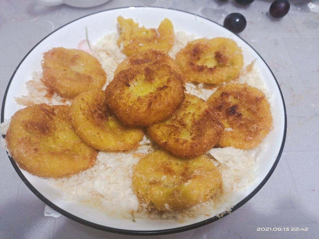 不会变形的南瓜饼