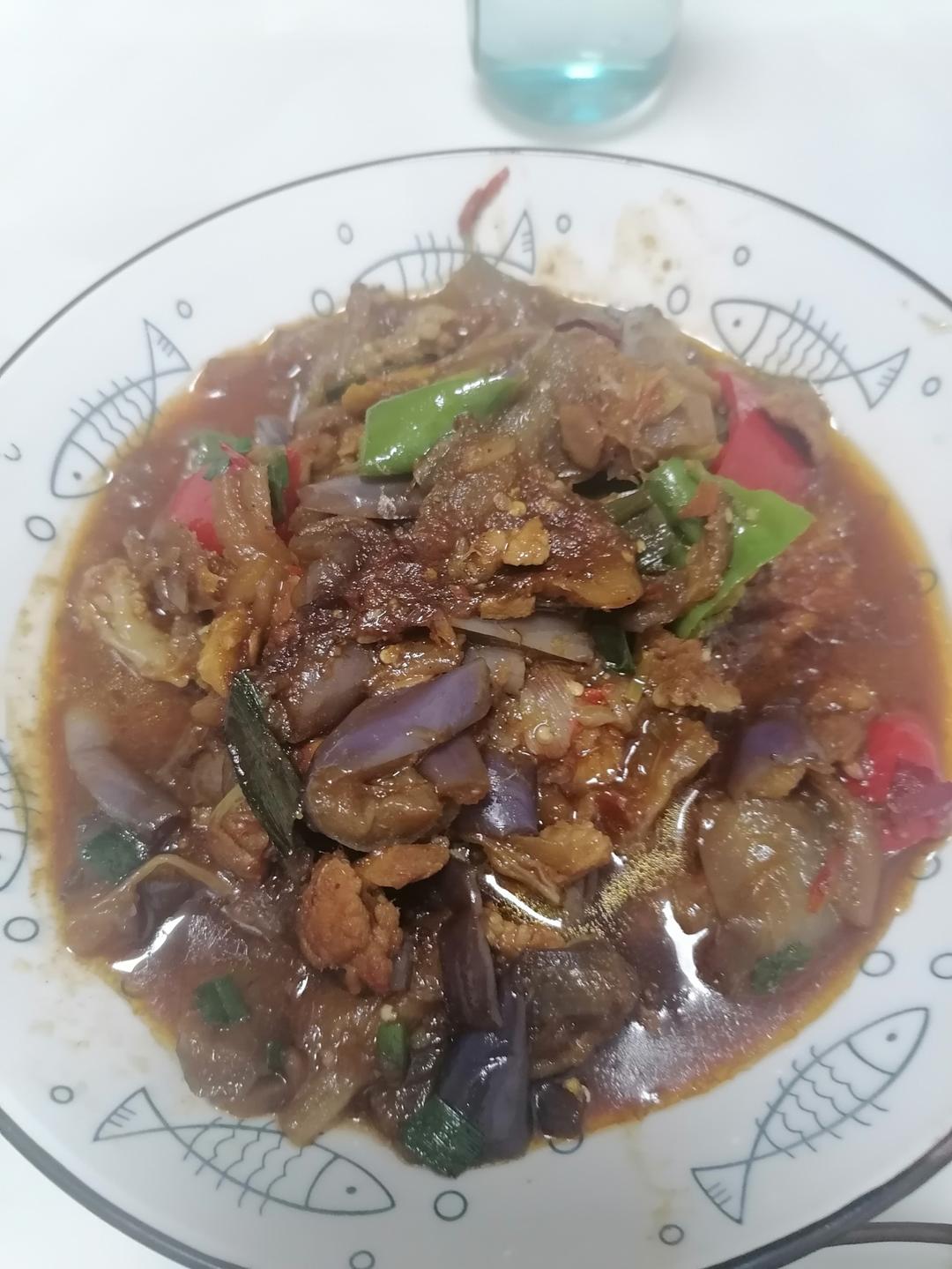 咸鱼茄子煲