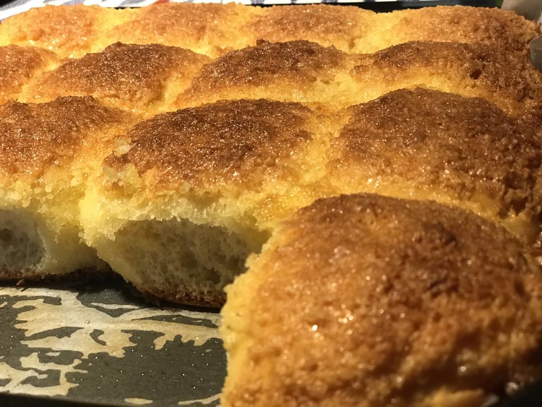 椰蓉餐包（一次发酵，玉米油版，或黄油）